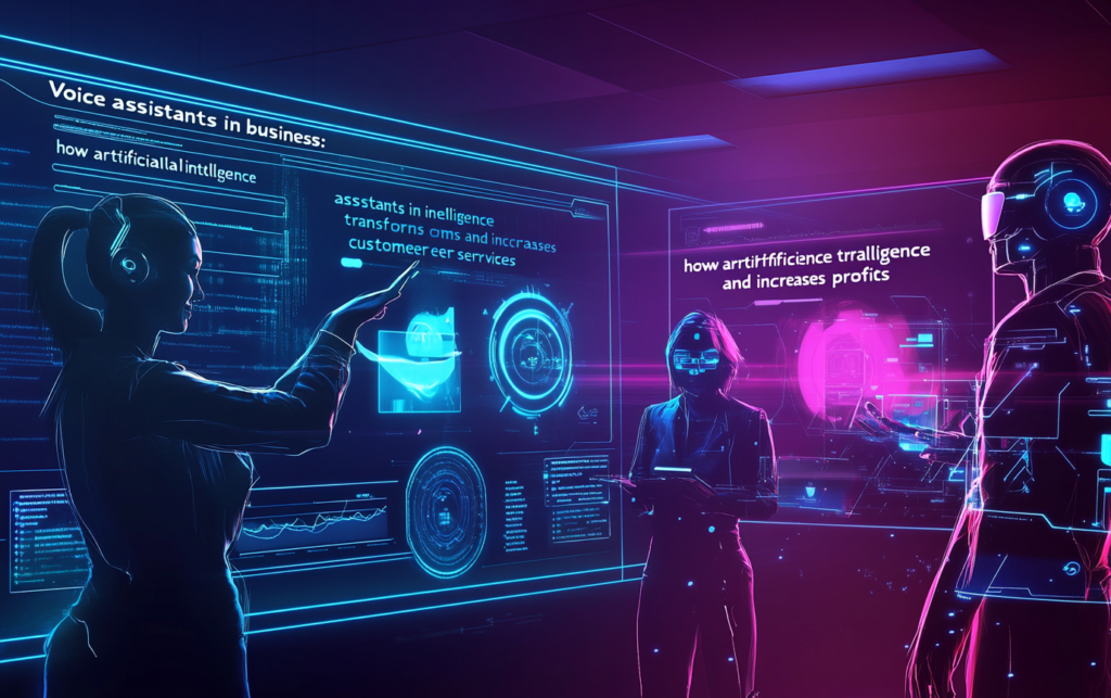 Голосовые помощники в бизнесе: как искусственный интеллект трансформирует обслуживание клиентов и увеличивает прибыль